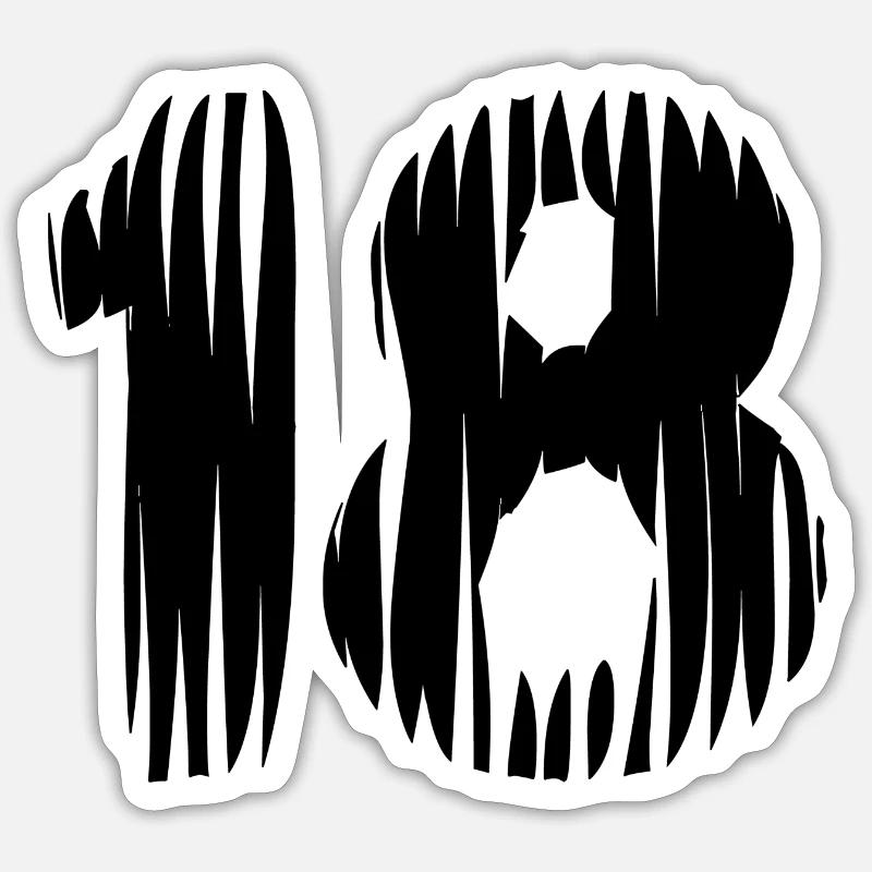 Sticker taille S (10 x 10 cm) -