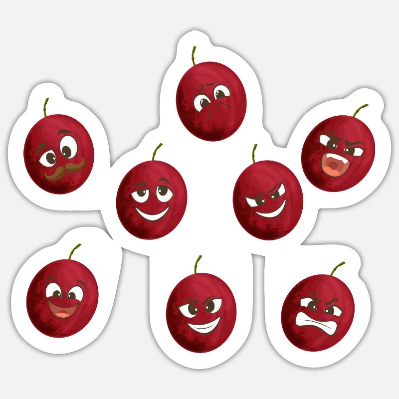 Fruit de la passion Sticker taille S (10 x 10 cm)