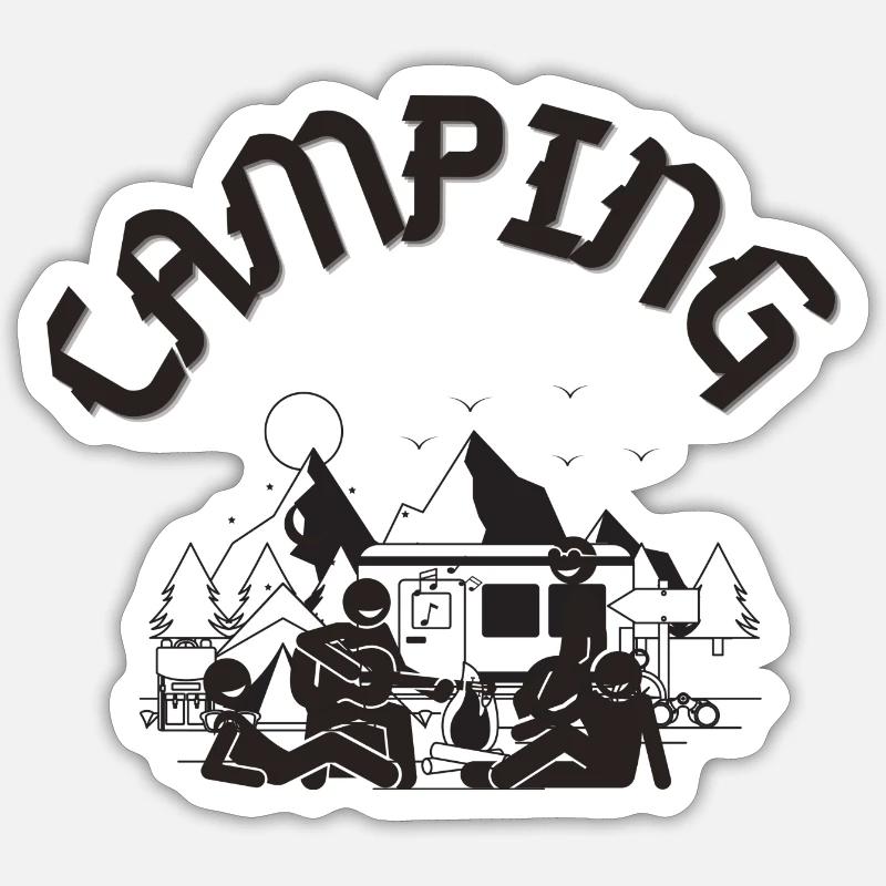 Sticker Größe S (10 x 10 cm) - 