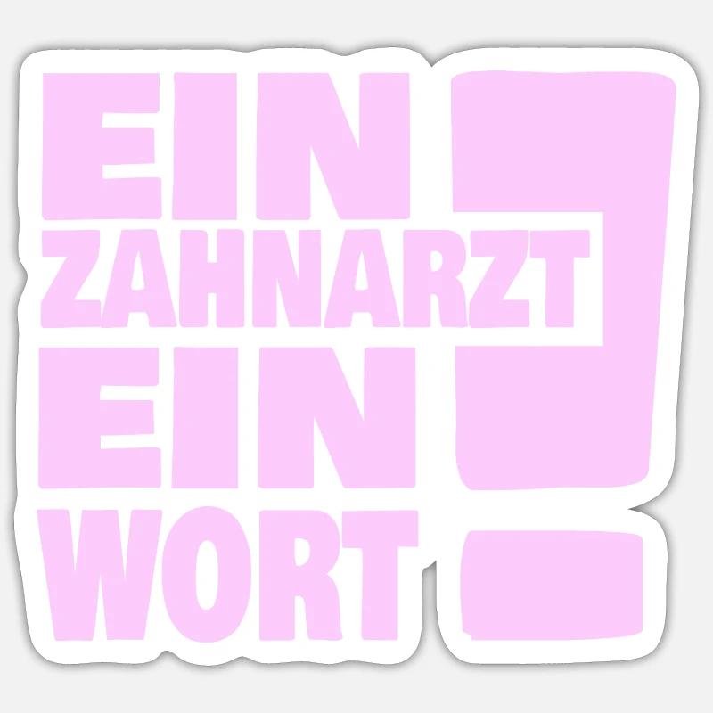 Sticker Größe S (10 x 10 cm) - 
