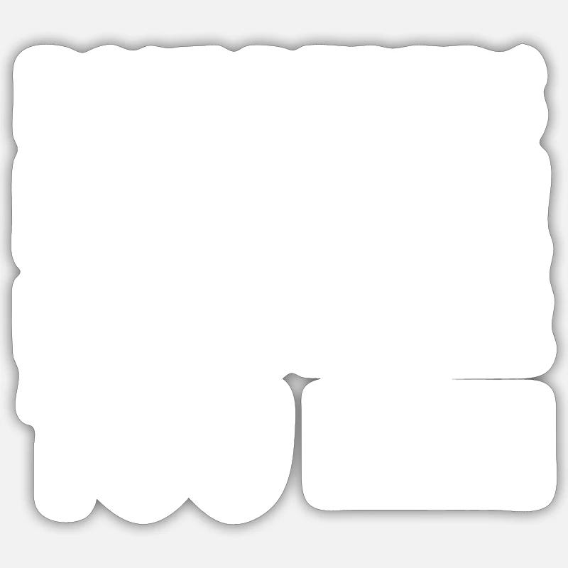 Sticker Größe S (10 x 10 cm) - 