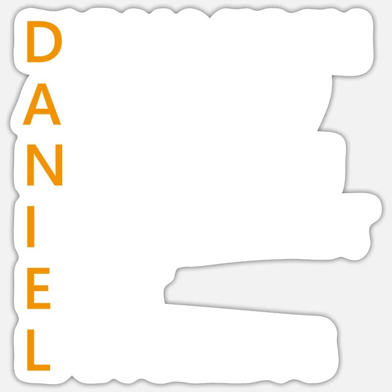 Daniel Name Geschenk Sticker Größe S (10 x 10 cm)
