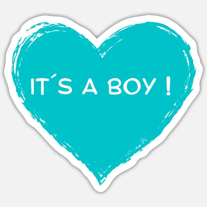 It´s a Boy ! Sticker Größe S (10 x 10 cm)