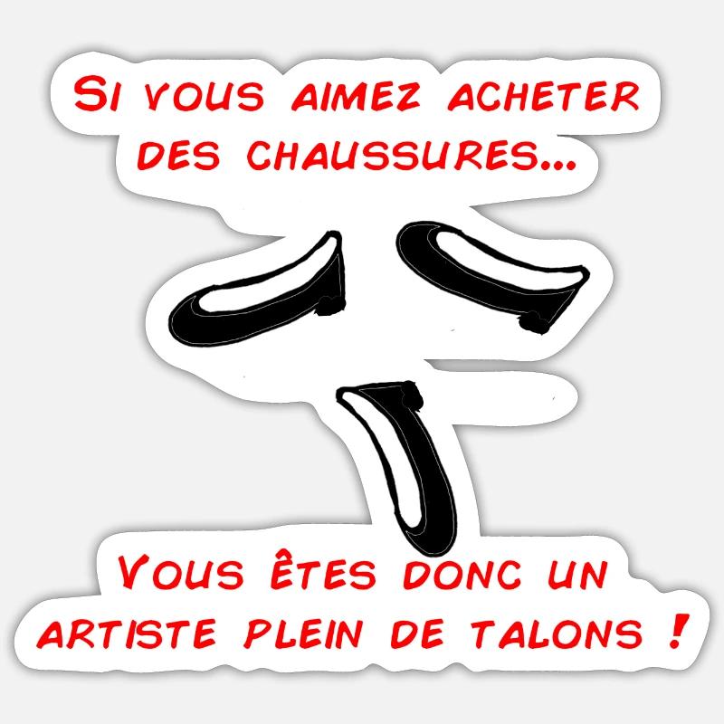 Sticker taille S (10 x 10 cm) - 