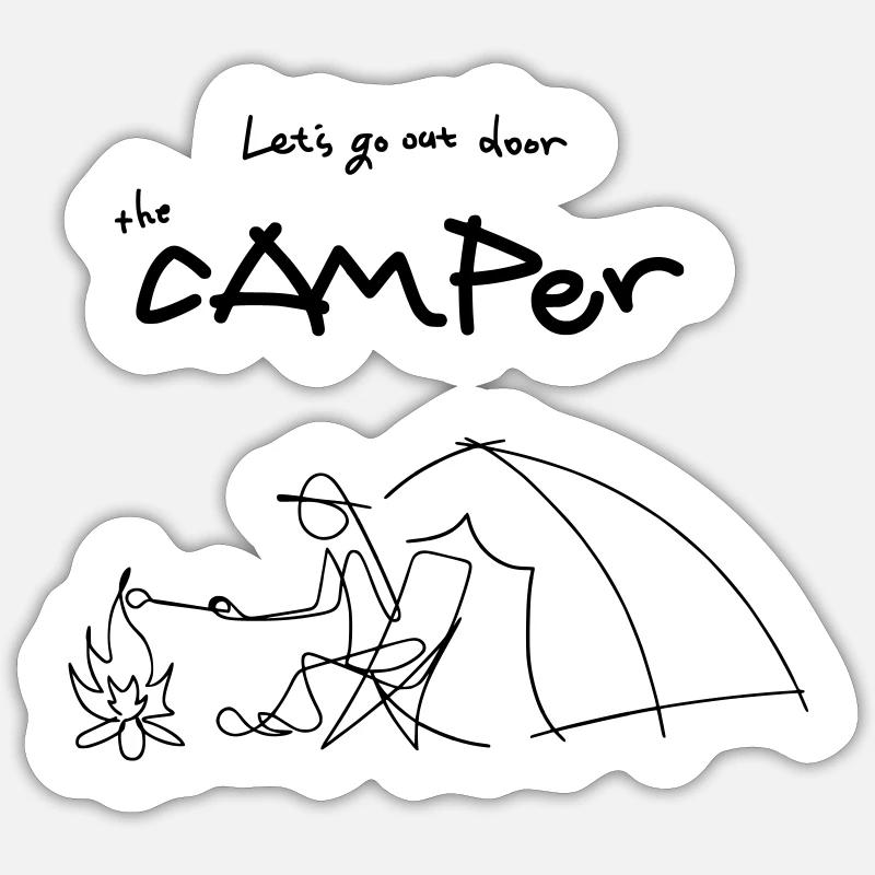 Sticker taille S (10 x 10 cm) - 