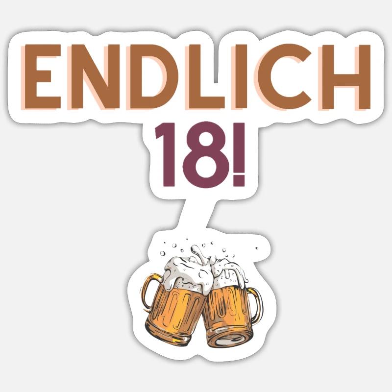 Sticker Größe S (10 x 10 cm) - 