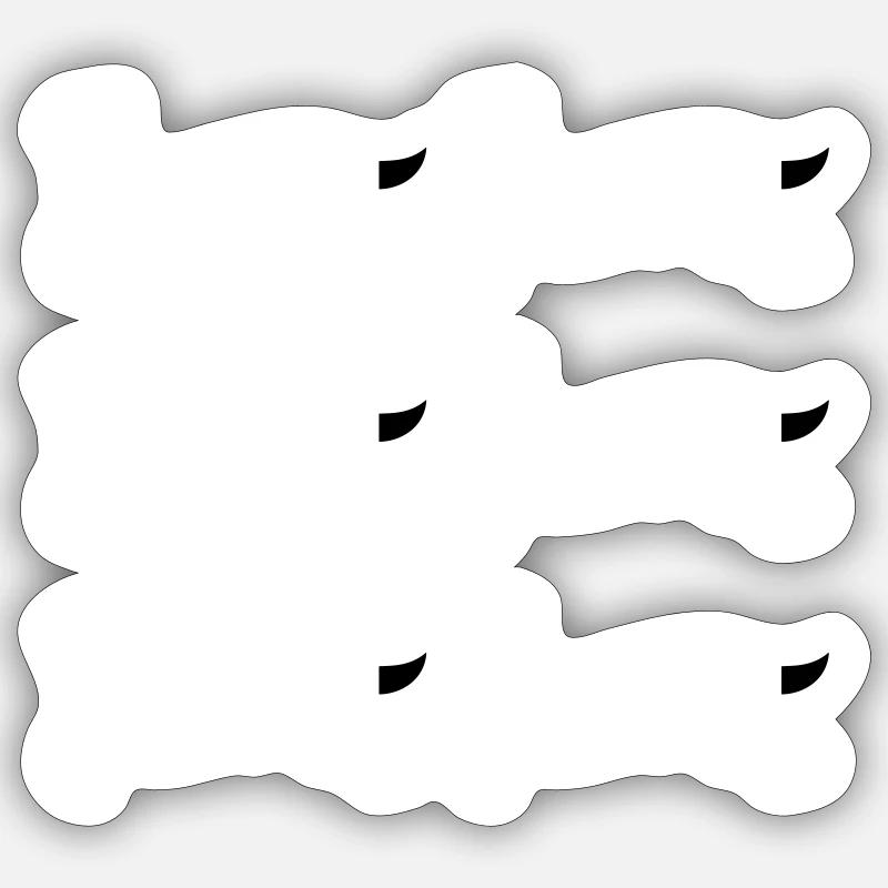 Sticker Größe S (10 x 10 cm) - 