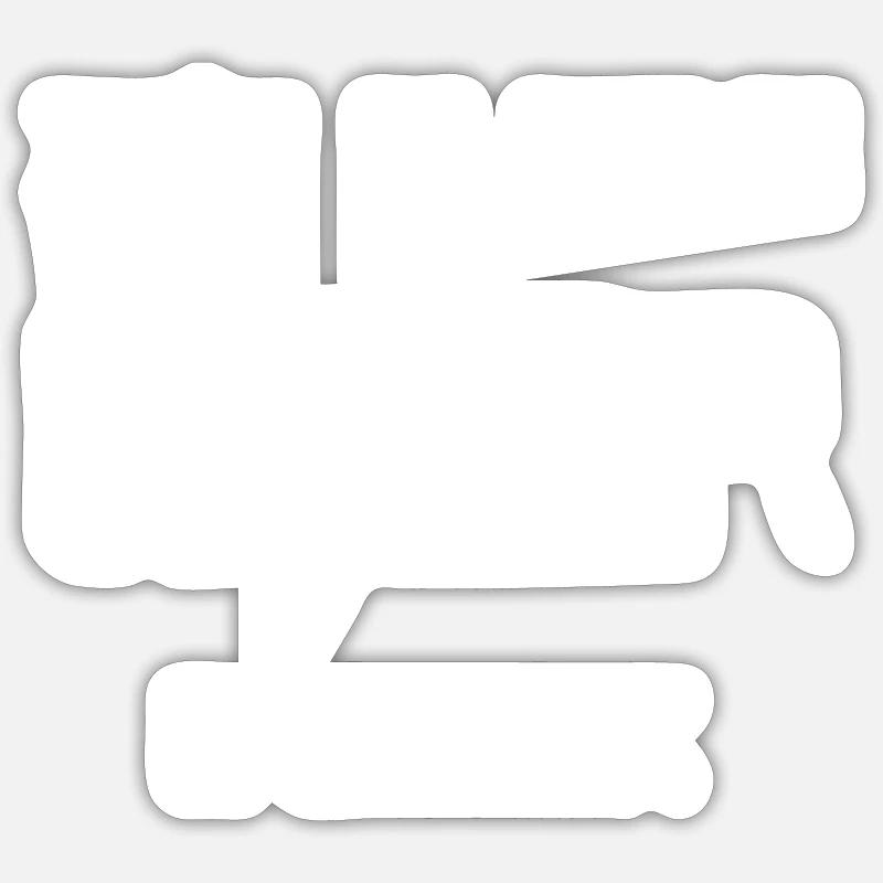 Sticker taille S (10 x 10 cm) - 