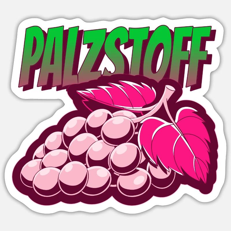 PALZSTOFF Sticker Größe S (10 x 10 cm)
