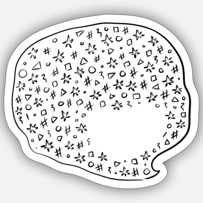 Sticker size S (10 x 10 cm) - 