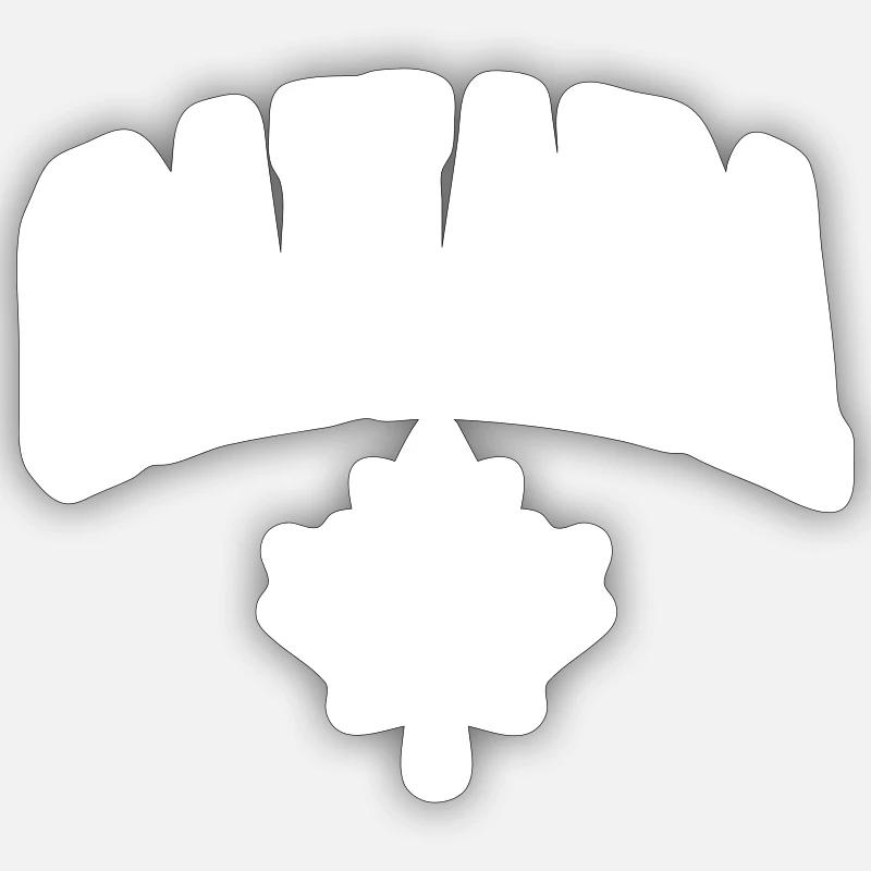 Canada - Sticker size S (10 x 10 cm) - white matte