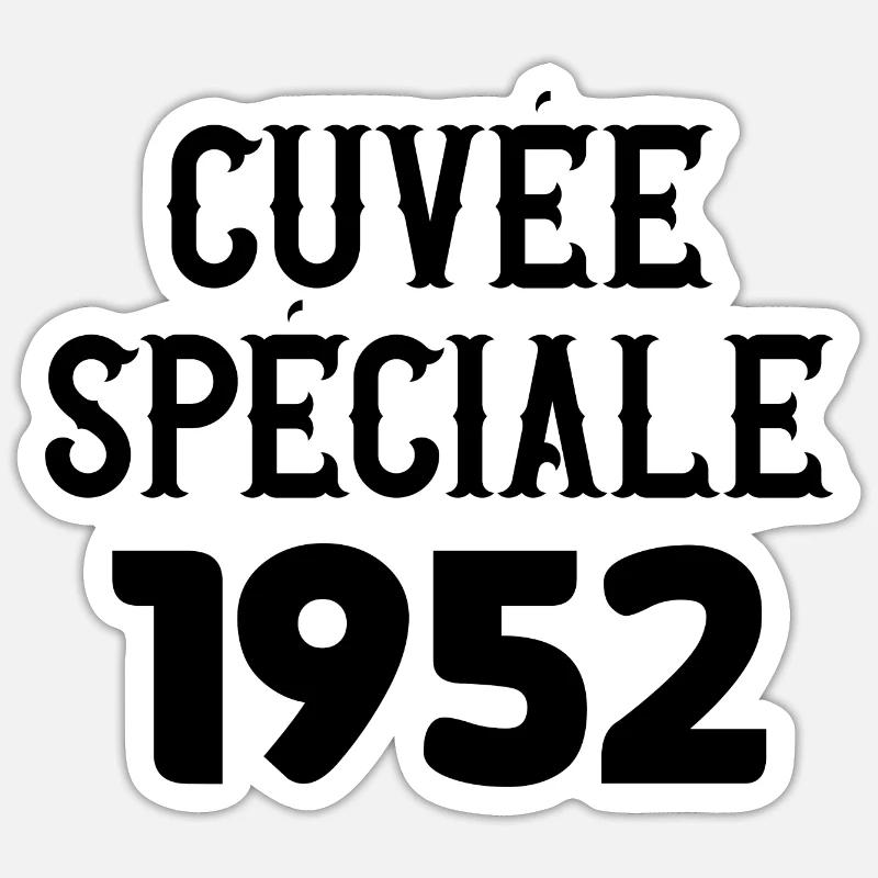 Cuvée spéciale 1952 Sticker taille S (10 x 10 cm)
