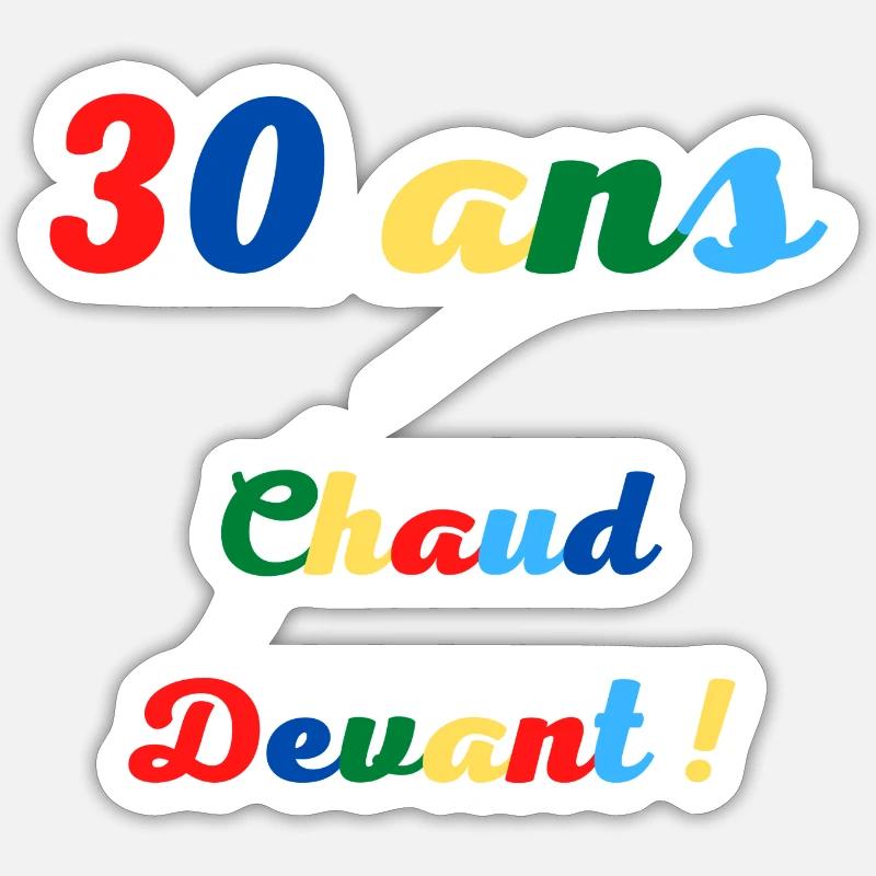 Sticker taille S (10 x 10 cm) - 