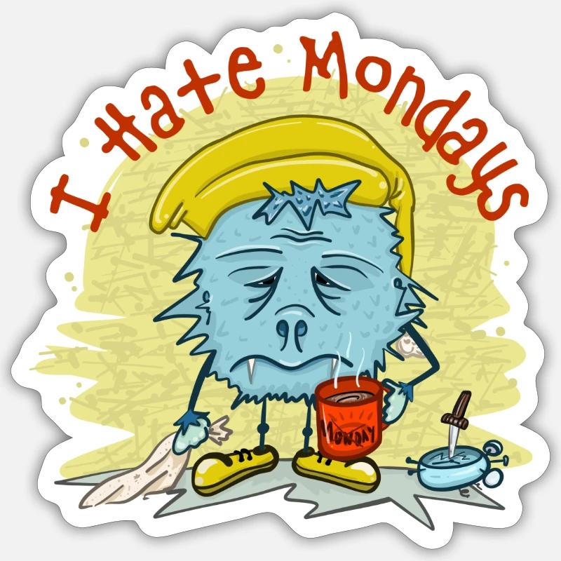 I hate assembly Sticker size S (10 x 10 cm)