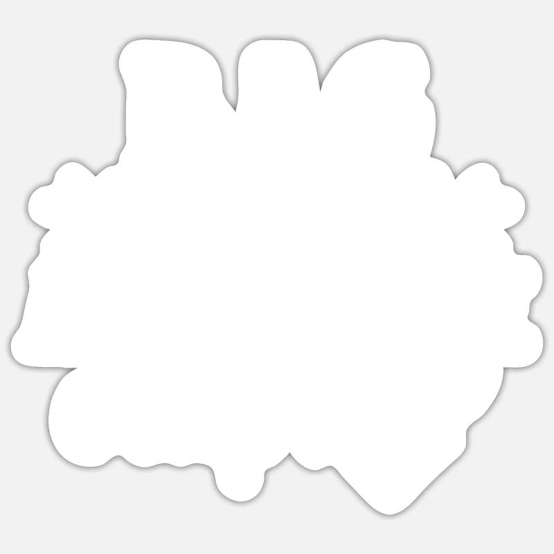 Bag Filled With Awesome Crap Sticker size S (10 x 10 cm)