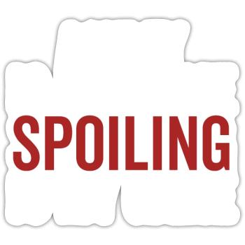 Ashley est mon nom Spoiling est mon jeu - Sticker taille S (10 x 10 cm) - blanc mat - Devant