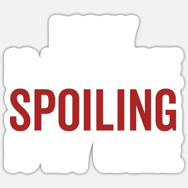 Bobby est mon nom Spoiling est mon jeu Sticker taille S (10 x 10 cm)