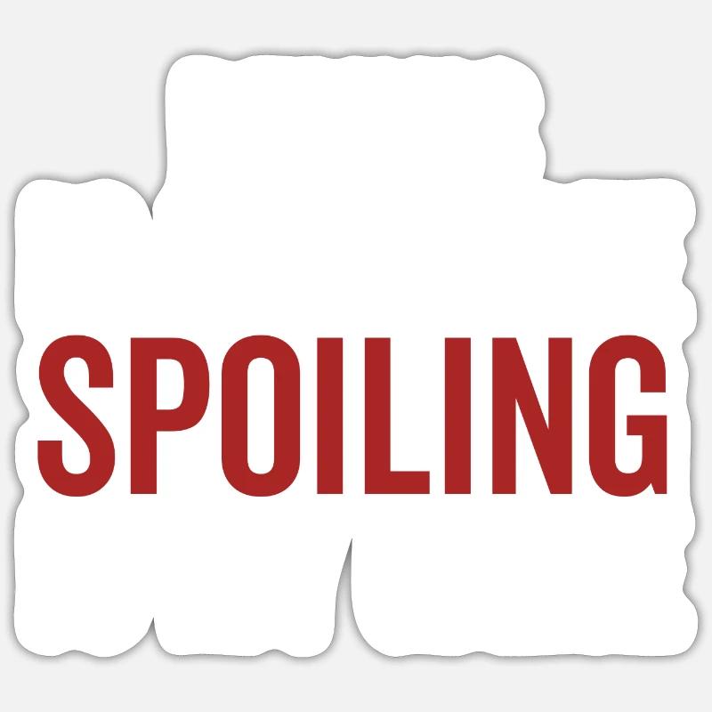 Dennis est mon nom Spoiling est mon jeu Sticker taille S (10 x 10 cm)