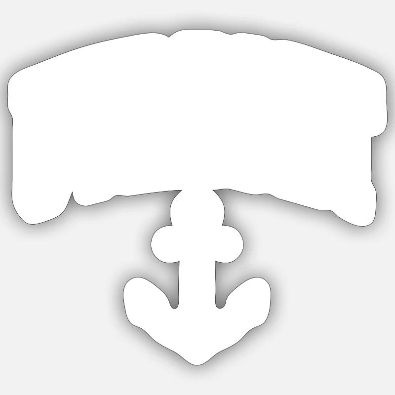 Utrecht - Sticker size S (10 x 10 cm) - white matte