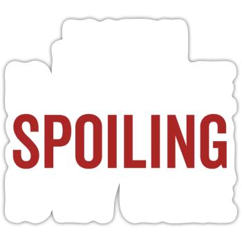Joseph ist mein Name Verderben ist mein Spiel - Sticker Größe S (10 x 10 cm) - Mattweiß - Vorne