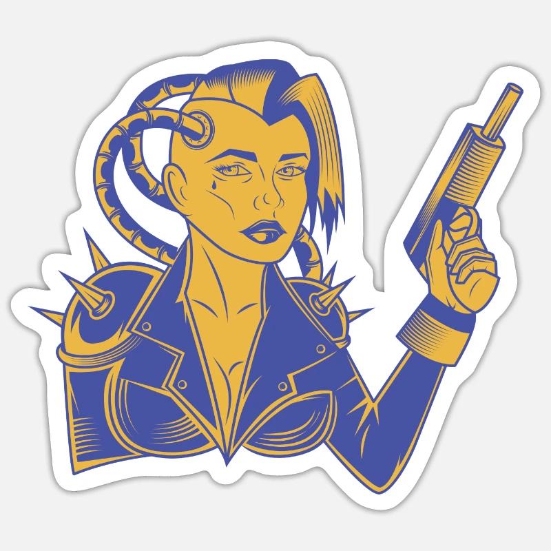 Sticker taille S (10 x 10 cm) - 