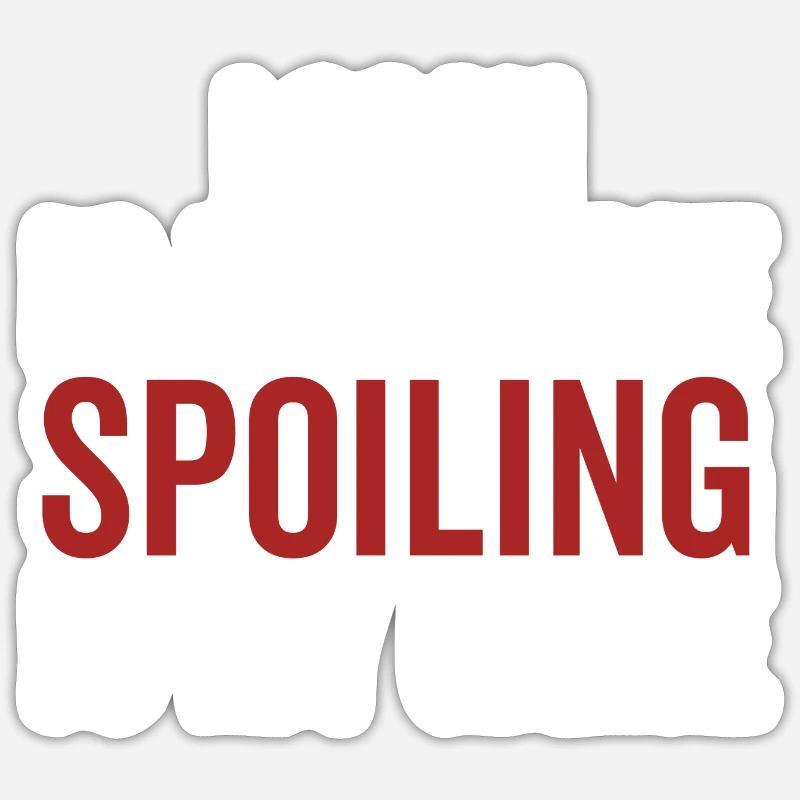 Logan is My Name Spoiling is My Game - Sticker size S (10 x 10 cm) - white matte