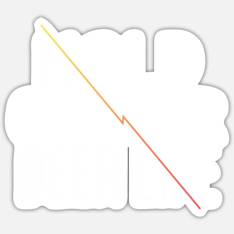 gift bedroom present idea bubaprints awkward fun Sticker size S (10 x 10 cm)