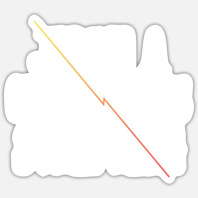 Déclaration Fun Programmation PC Programmation Informatique Sticker taille S (10 x 10 cm)