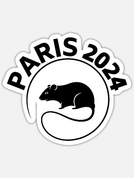 - Sticker size S (10 x 10 cm) - white matte