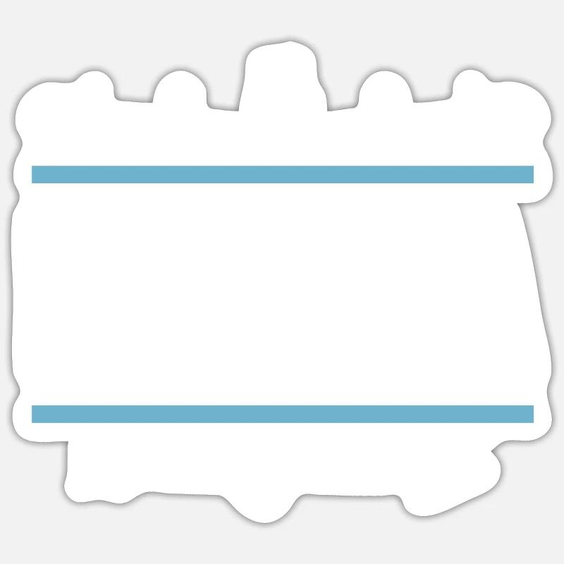 Frieda - Sticker taille S (10 x 10 cm) - blanc mat