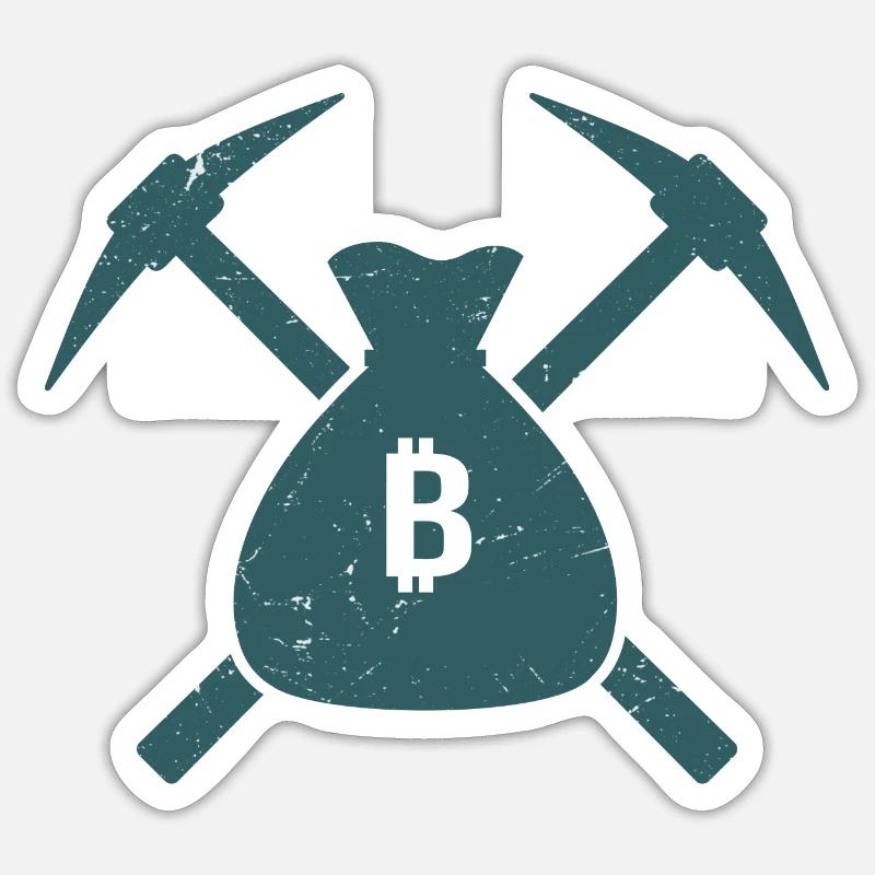 Mining Sticker size S (10 x 10 cm)
