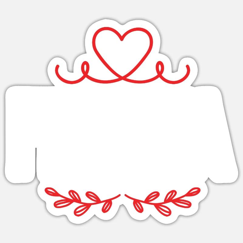 Fiona - Sticker Größe S (10 x 10 cm) - Mattweiß