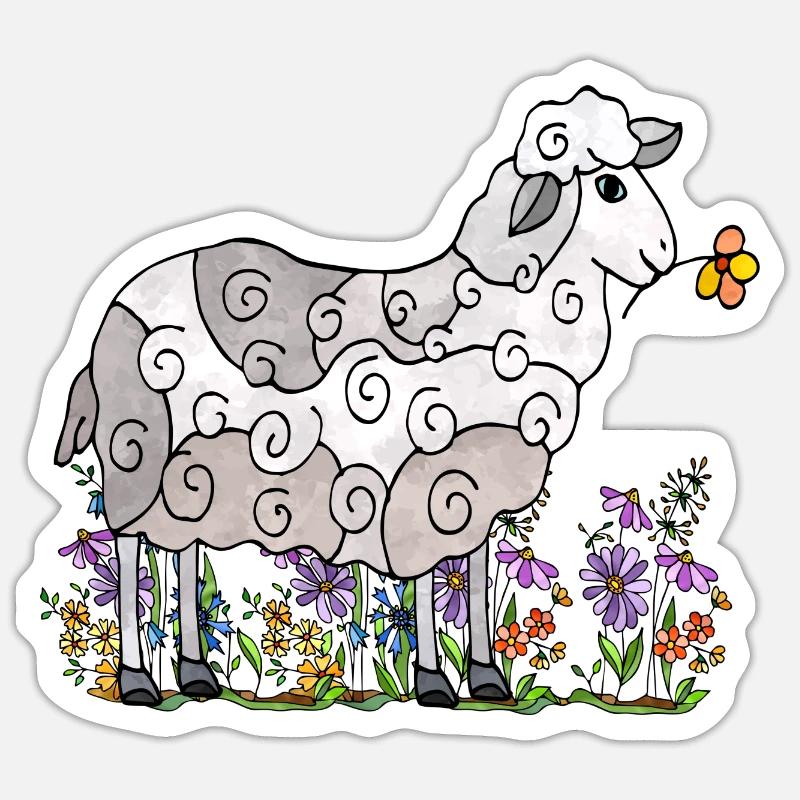 Sticker Größe S (10 x 10 cm) - 