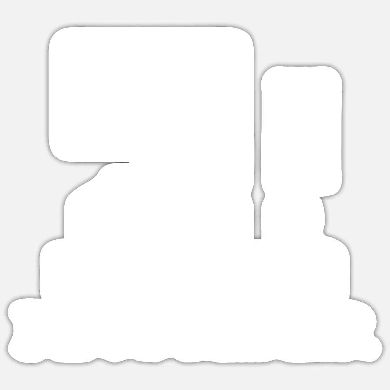 Sticker Größe S (10 x 10 cm) -