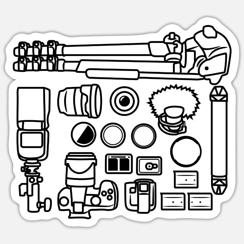 Sticker Größe S (10 x 10 cm) - 