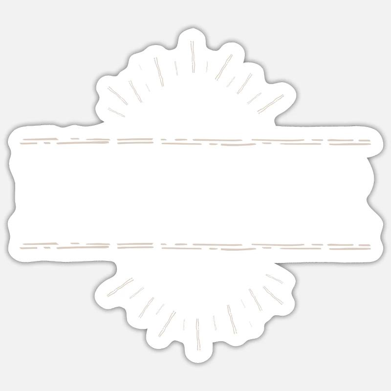 Sticker Größe S (10 x 10 cm) - 