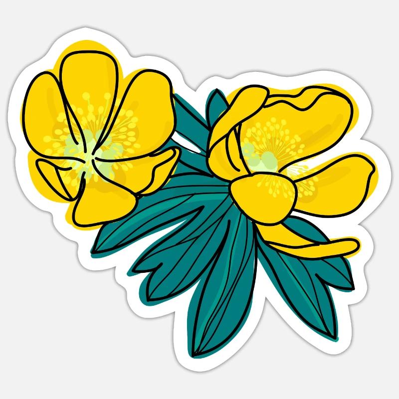 Sticker Größe S (10 x 10 cm) - 