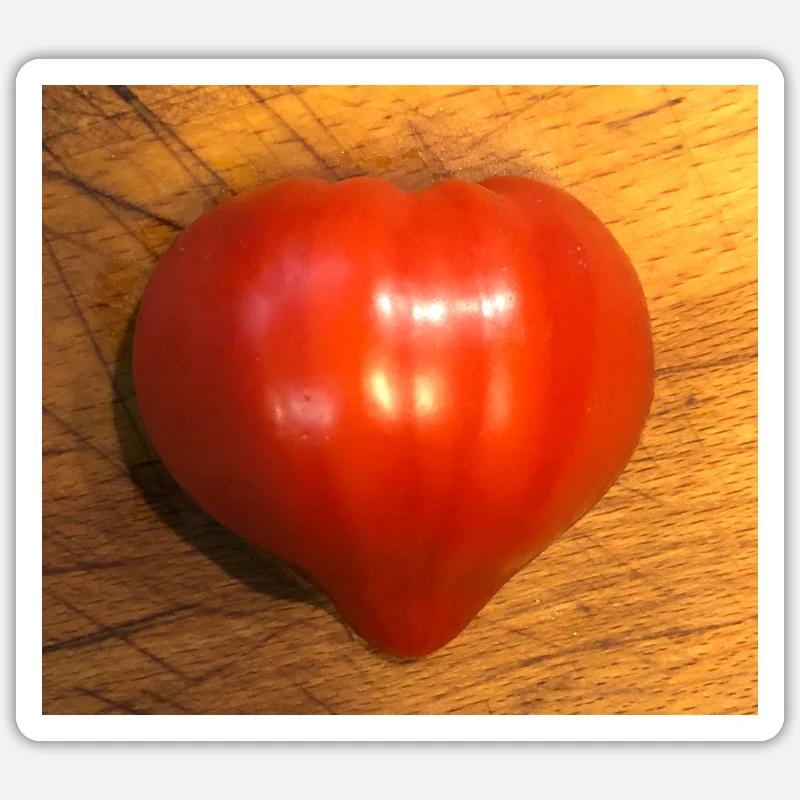 tomate Sticker taille S (10 x 10 cm)