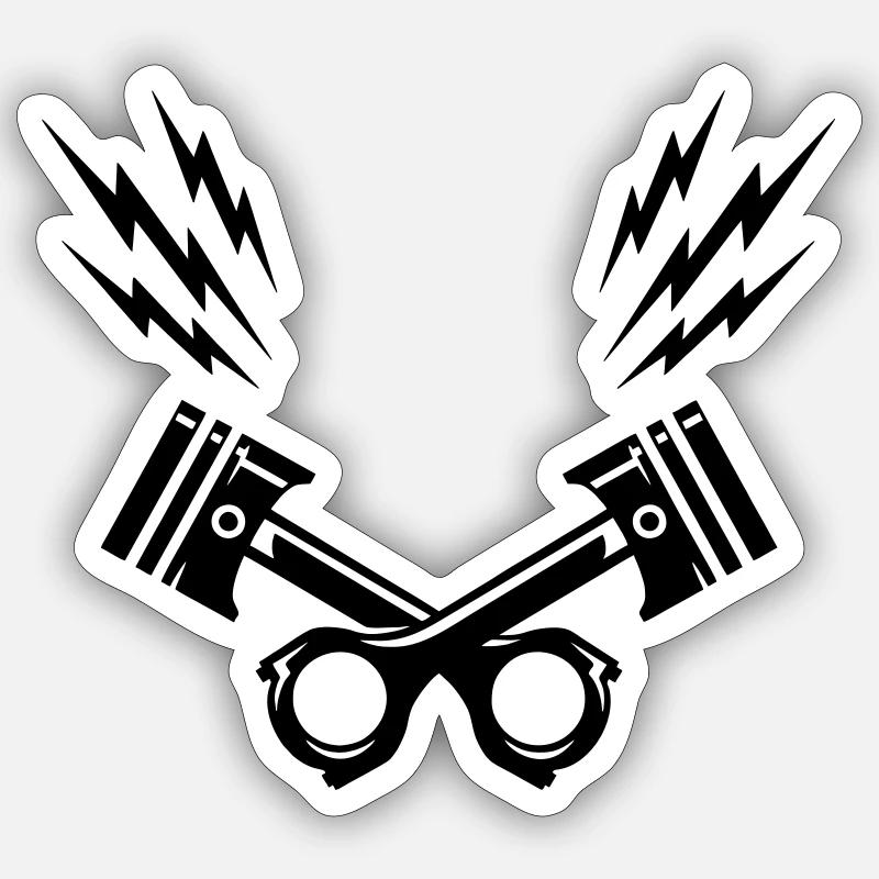 Sticker Größe S (10 x 10 cm) - 