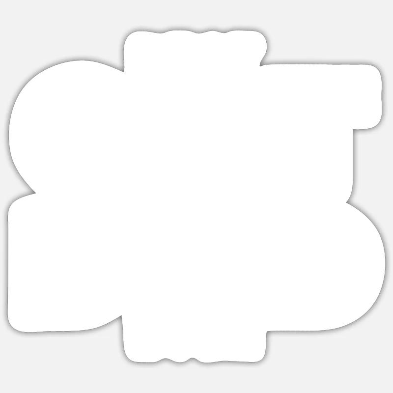 Sticker Größe S (10 x 10 cm) - 