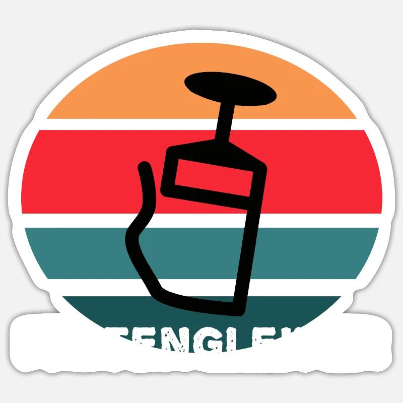 Sticker Größe S (10 x 10 cm) - 