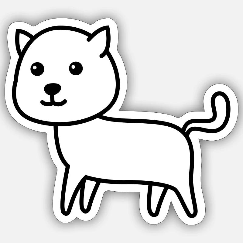 Sticker Größe S (10 x 10 cm) - 