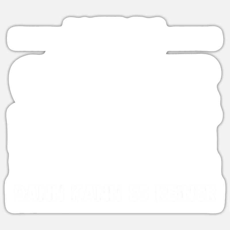 Günther - Sticker Größe S (10 x 10 cm) - Mattweiß
