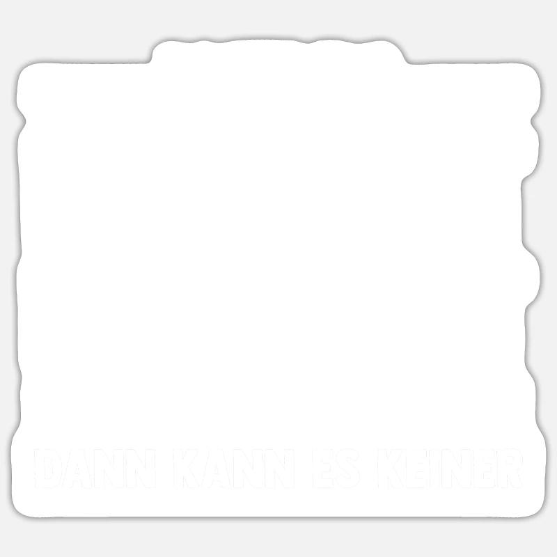 Robert - Sticker taille S (10 x 10 cm) - blanc mat