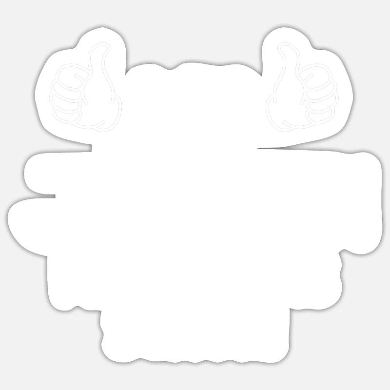 Sticker Größe S (10 x 10 cm) -