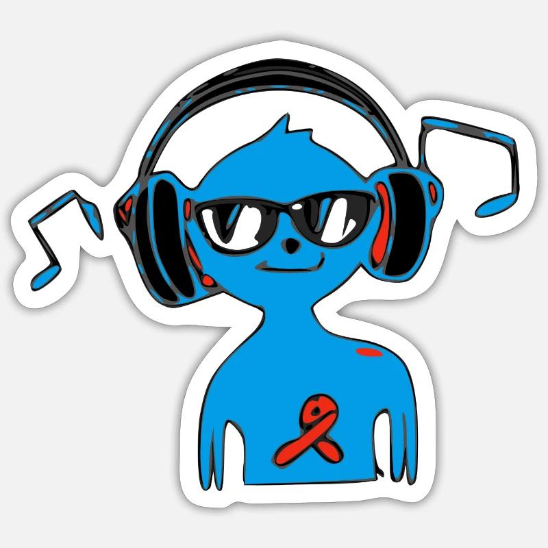 Sticker taille S (10 x 10 cm) - 