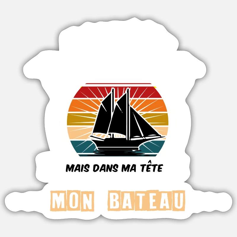 J’ai peut-être l’impression de t’ecouter Sticker taille S (10 x 10 cm)