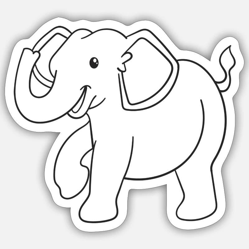 Sticker Größe S (10 x 10 cm) - 