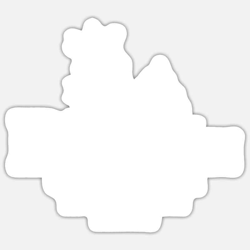 Bahrain - Camel - Caravan - Dromedary Sticker size S (10 x 10 cm)