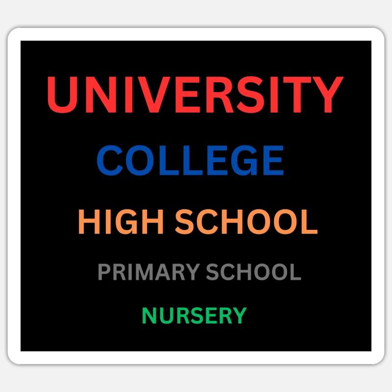 Sticker size S (10 x 10 cm) - 